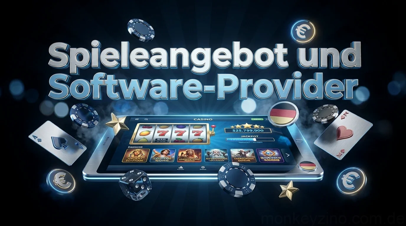 Spieleangebot und Software-Provider